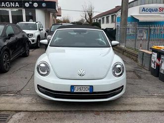 volkswagen maggiolino cabrio 2.0 tdi design bluemo