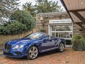 bentley continental 4.0 v8 gtc s auto 4wd euro 6 2dr