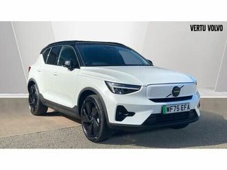 volvo ex40 185kw ext range plus black editon 82kwh 5dr auto electric estate