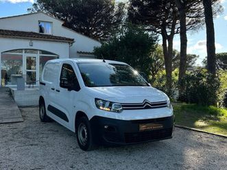 citroen berlingo taille m bluehdi 100 ss bvm6 / 9900 euros ht / 2 places / 1ère main / tva récupérable