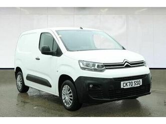 citroen berlingo 1.5 bluehdi 650 enterprise m panel van 5dr diesel manual swb euro 6 (start/stop) (75 ps)