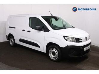 2025 peugeot partner 1.5 bluehdi 100 professional van panel van diesel manual