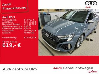 audi rs 3 lim. 2.5 tfsi qu. pano hud 280km/h leder