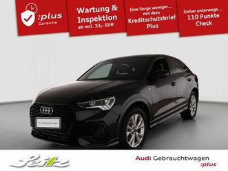 audi q3 sportback 35 tdi s line *ahk*kamera*navi*
