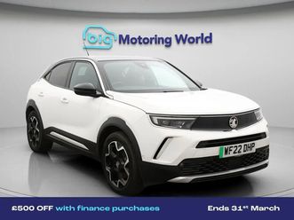 vauxhall mokka electric 50kwh ultimate suv 5dr electric auto (136 ps) £500 towards your finance depo suv 2022, 49684 miles, £11000 - 33172146 - exchangeandmart.