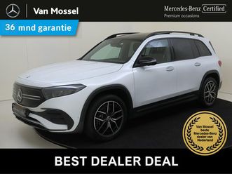 mercedes-benz eqb - 250 amg line 67 kwh panoramadak / 360 camera / nightpakket / 19'' spaakvelgen / stoelverwa