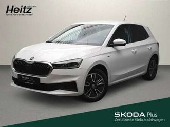 skoda fabia 1.0 mpi tour led sitzhzg klima bluetooth