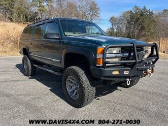 1999 chevrolet suburban k2500 lt obs heavy duty big block lifted