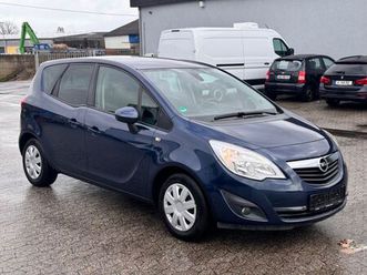 opel meriva b design shz & lhz 2x pdc - scheckheft !