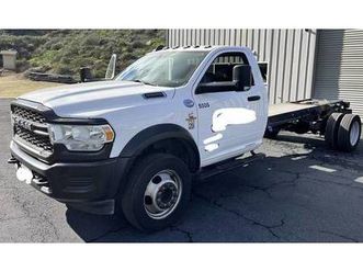 2021 ram 5500 hd flatbed - one owner, fleet maintained, ready to work