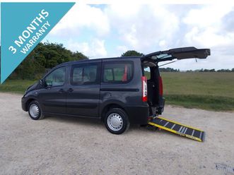 2012 (12) wheelchaie accessible minibus /car 5door