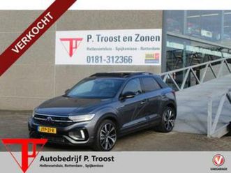 volkswagen t-roc 1.5 tsi 3x r-line automaat/panoramadak/trek — volkswagen — marktplaats