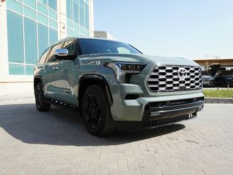 new toyota sequoia 3.5l v6 hybrid (awd) 2026