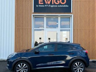 ford puma 1.0 ecoboost 125cv hybrid mhev titanium-x moteur a chaine apple car play android auto