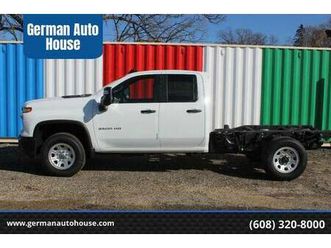 2024 chevrolet silverado 3500hd 4x4 double cab lb srw no bed