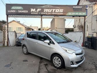 toyota verso-s 2012 1.4 d-4d toit pano bluetooth caméra régulateur chaîne de distribution