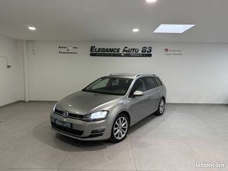 volkswagen golf vii sw 2.0 tdi 150ch bluemotion technology fap carat dsg6 / camera / boite auto
