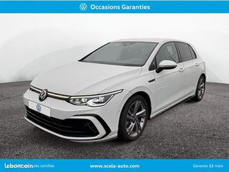 volkswagen golf 1.5 etsi opf 150 dsg7 r-line + attelage + matrix led + pack assistance