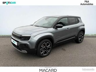 jeep avenger electrique 156ch 115kw summit