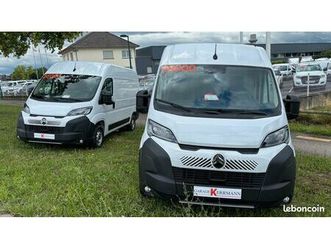 citroën jumper hdi 140 l2h2 neuf, garanti 24 mois, livraison possible partout en france