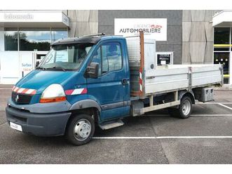 renault master 3.0 dci 120 simple cabine benne longue