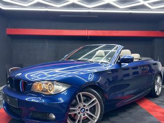 bmw série 1 cabriolet 123d bi turbo 204ch bva6 pack m / origine france / entretien bmw