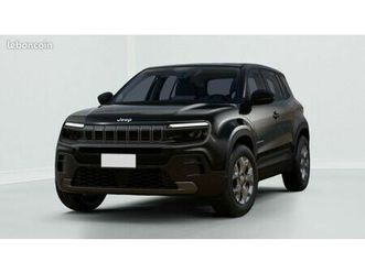 jeep avenger 1.2 mhev 100 dtc longitude