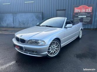 bmw serie 3 330ci cabriolet - bva cabriolet e46 330ci phase 1