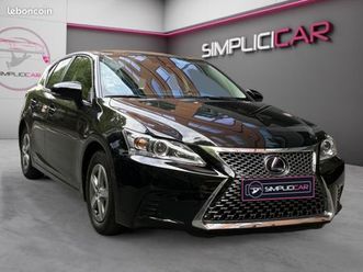 lexus ct ct 200h pack business entretiens lexus garantie 12 mois