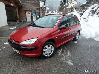 peugeot 206 sw essence 1.4 75ch révisée garantie ct ok pneus neufs hiver s etc