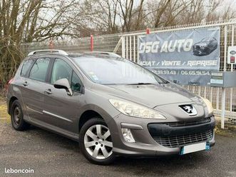 ? peugeot 308 sw 1.6 hdi 110 premium – clim – radar – attelage – petit prix – ct ok (07/2027) ?