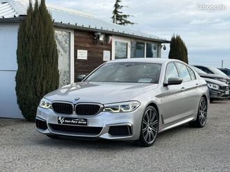 bmw m550d (g30) berline xdrive 3.0 d 400 cv bva8 m sport camera360/tete haute/cuir ventiles/led