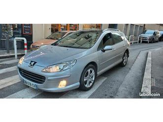 peugeot 407 2.0hdi 136cv signature boite auto ct ok