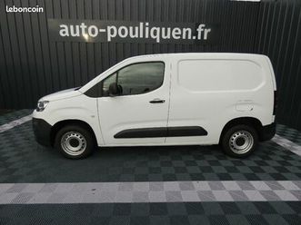 citroën berlingo fourgon van 650 bluehdi 100 sets bvm5 driver 3 places