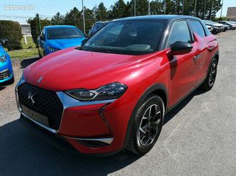 ds ds 3 crossback puretech 130ch so chic automatique