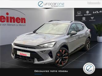 cupra formentor 1.5 e-hybrid vz 272 attelage caméra 360° sennheiser autres modèles disponibles