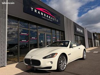 maserati grancabrio 4,7 v8 450 ch / bose