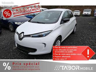renault zoe life (rw. 240 km) inkl. batterie navi klimaa