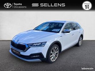 skoda octavia combi 2.0 tdi 150ch scout 4x4 dsg7 euro6d-ap