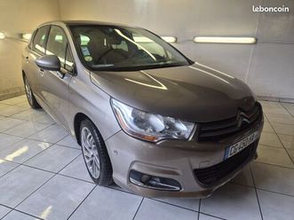citroën c4 berline exclusive 1.6 hdi 112 cv