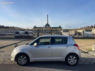 suzuki swift 2009 grise 1.3 vvt 92 gl 5p 1ere main 62000km 5990 euros