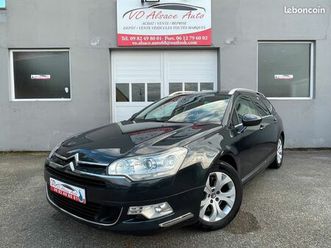 citroën c5 tourer 2.7 v6 hdi exclusive véhicule révisé et garantie