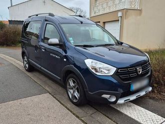 dacia dokker stepway bleu