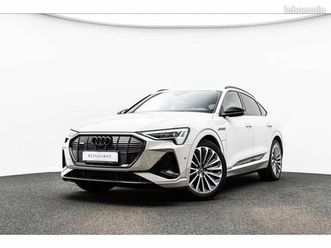 audi e-tron sportback 55 408ch s line e-quattro - toit ouvrant - bang & olufsen - caméra