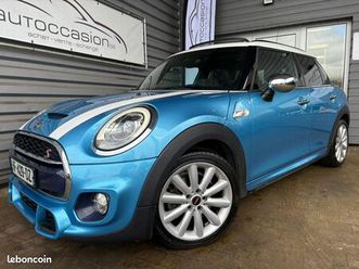 mini cooper s 2.0 170ch 42000km affichage tete haute / camera / gps / toit ouvrant pano / radar ar / .....