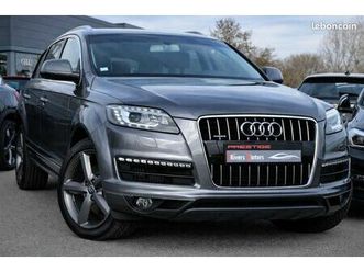 audi q7 3.0 v6 tdi 245ch fap ambition luxe quattro tiptronic 7 places