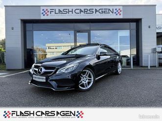 mercedes classe e phase 2 coupé 350 cdi 3.0 v6 252 ch 7g-tronic fascination pack amg - toit ouvra...