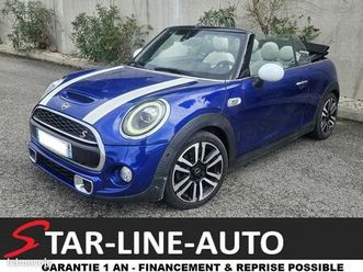 mini f57 lci cabriolet cooper s 192 ch bva7 red hot chili h