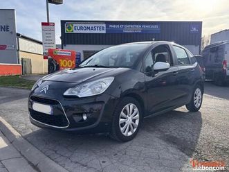 citroen c3 ii 1.4 hdi fap airdream 68 cv garantie 3m/ roue de secours/takata ok....
