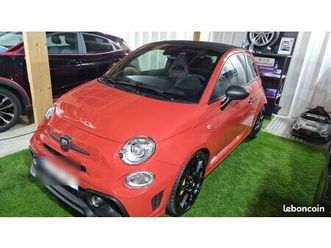 rare, vente abarth 695c exceptionnelle decapotable boite mecanique